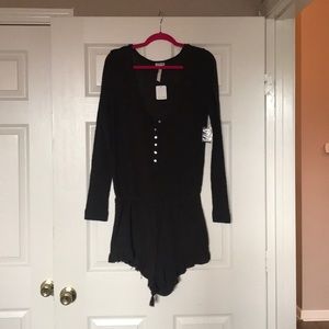 Free People gauze romper